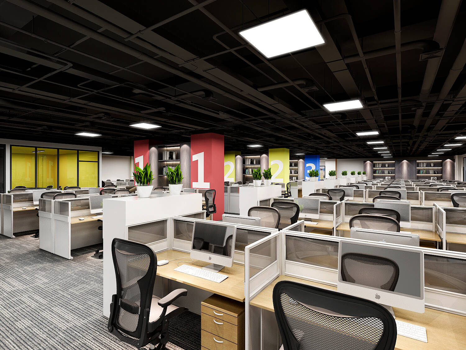 虹口敞开公共办公区