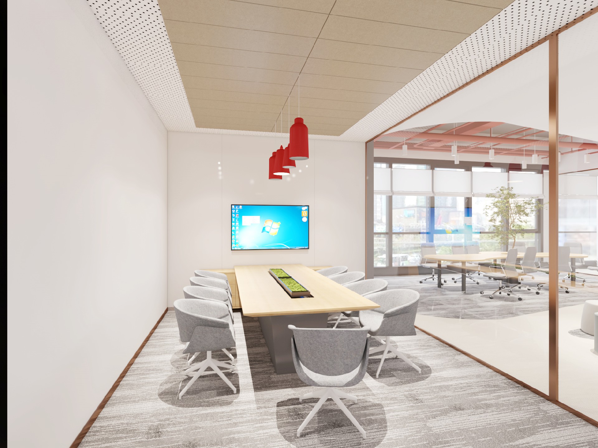 虹口企业会议室设计